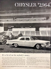 1961 Chrysler Newport 4-door Sedan $2,964 at Horse Track Vintage Print Ad picture