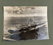 USS Shangri-La CV-38 Official Photo 8x10 8/17/1945 WWII Navy picture