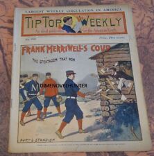 TIP TOP WEEKLY #380 GREAT BASEBALL COVER S&S 1903 DIME NOVEL STORY PAPER picture
