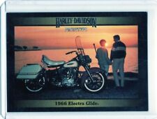 1992-93 Collect-a-Card Harley Davidson #32 1966 Electra Glide picture