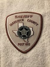 Maverick County Sheriff State Texas TX Post 1012 picture
