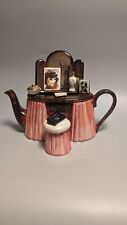 Vintage Tony Carter Made In England Clark Gable Vanity Novelty Tea Pot Display picture