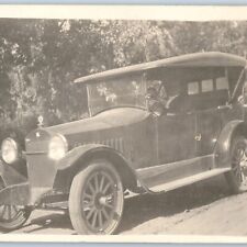 c1910s Unknown Touring Car RPPC Man w/ Baby Real Photo Buick Ford Cadillac A193 picture