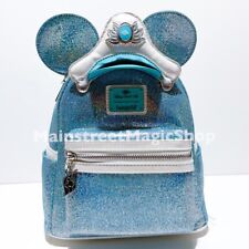 Disney Cruise Line 25th Anniversary Shimmering Seas Mini Loungefly Backpack NEW picture