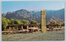Death Valley California Stove Pipe Wells Village Fred Harvey, Vintage Postcard picture