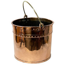 Late Victorian Large Copper Bucket, Ca. 1870 picture