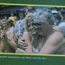 Harry Carey Chicago Cubs Bleachers Original 1978  6 page Article & Pics picture