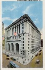 Vintage Postcard, City-County Building, Pittsburgh, PA picture