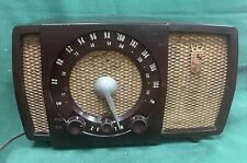 Vintage Zenith Model H723 AM/FM Bakelite Tube Radio Parts/ Repair / Display #3 picture