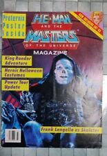 He-Man and the Masters of the Universe Magazine Fall 1987 W/Poster She-Ra picture