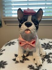 Humane Society Resin Boston Terrier/Frenchie Figurine Statue picture