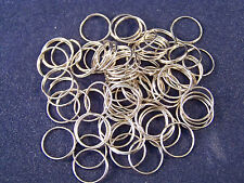 200 PC 12MM SILVER RING CONNECTOR CHANDELIER PARTS CHAIN CRYSTAL HANGING picture