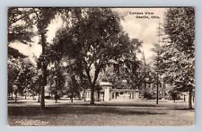 Oberlin OH-Ohio, Campus View, Antique, Vintage Souvenir Postcard picture