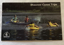 Shawnee Canoe Trips - Delaware, Pennsylvania - Postcard (B1) picture
