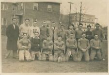Boys high school football team antique sport photo picture