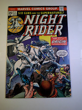 Night Rider #1, Marvel Comics, F+ picture