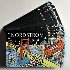 Rare Lot Of 25 New San Francisco Nordstrom Collectable Gift Cards  No Value picture