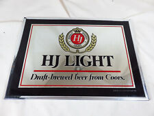 Herman Joseph’s Premium Beer Bar Sign. HJ Light 1987 Coors picture