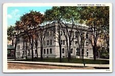 Postcard New Court House Pekin Illinois picture