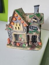 Spookyside Estates by Lemax Spooky Town Lighted Building Hauted House The Inn picture