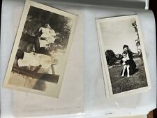 Large Antique Family Photo Album People - Places - Early American life 1900-1940 picture