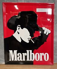 RARE VTG 1997 Marlboro Cowboy Cigarette Advertising Metal Sign Philip Morris NOS picture