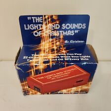 Vtg 1981 Mr Christmas The Lights and Sounds of Christmas #121 Music Tested W Box picture