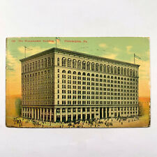Postcard Pennsylvania Philadelphia PA Wanamaker Building 1911 Posted Divided picture