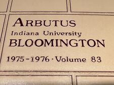 Arbutus IU Bloomington Yearbook Undefeated Season NCAA Knight 75/76 Hoosiers picture