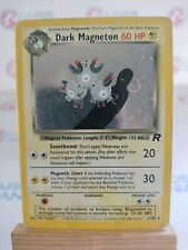 Dark Magneton 11/82  Original Team Rocket Holo Rare Pokemon Card WOTC TCG (23) picture