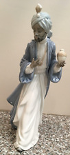 Lladro Nao KING BALTHASAR with Jug -Three Wise Men Christmas Nativity #0414 Read picture