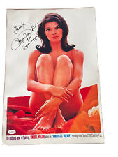 RAQUEL WELCH SIGNED 13 X 19 Poster PHOTO JSA COA Pinup Sexy picture