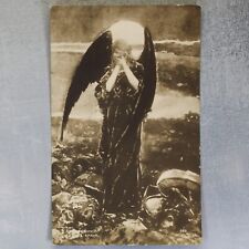 Angel Death Tsarist Russia postcard military field post stamp 1916 KOTARBINSKY🦇 picture
