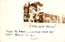 Cracker House in Florida Dunedin Postmark FL 1942 RPPC Postcard Photo picture