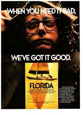 1981 Florida We've Got It Good Rain Tourism Vintage Print Advertisement Art picture