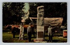 Baker City OR-Oregon, Monument on Old Oregon Trail, c1923 Vintage Postcard picture