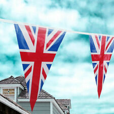 🇬🇧  10 Metre's 20 XL Flags Ve Day Bunting D-Day Union Jack Bunting  🇬🇧 picture