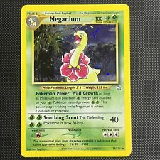 Pokemon Card Meganium 11/111 Holo Rare WOTC Neo Genesis Set-  LP/EX picture