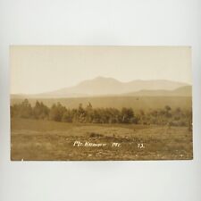 Mount Katahdin Maine RPPC Postcard c1910 Mountain Landscape Real Photoi H738 picture