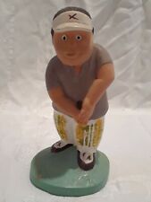 THE BEACHCOMBERS INTL Golfer Ceramic Man Golfing 7.5