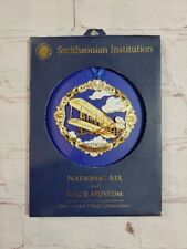 Smithsonian Institution 1903 Wright Flyer 24kt Gold Finish Ornament National Air picture