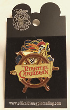 Disney Pirates Of The Caribbean Ghost Skeleton Pin 2005 picture