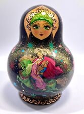 14 Hand Painted Signed Collectible Museum Quality Matryoshka Nesting Dolls SIGN picture