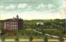 SOUTHERN MINNESOTA NORMAL COLLEGE antique picture postcard AUSTIN, MN c1910 picture