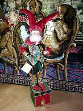Rare Limited MARK ROBERTS Toyland Fairy Santa Stocking Holder 22