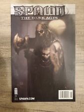 Spawn Dark Ages #21 Newsstand 1:100 Rare 222 Copies Image Comics 2001 Ghost Book picture