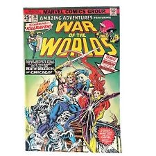 Amazing Adventures No. 28 Jan. 1975 War of the Worlds - Marvel Comics FN picture