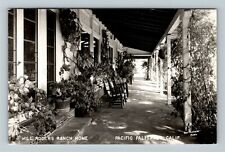 RPPC Pacific Palisades CA-California, Will Rogers Home Real Photo c1953 Postcard picture