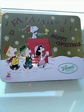 2014 Peanuts Charlie Brown Christmas Collectors Tin. picture