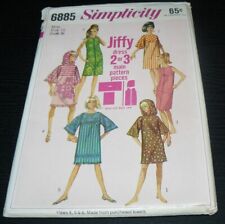 Vintage 1960s Simplicity Pattern #6885 Beach Dress from Towels Size 16 Uncut picture